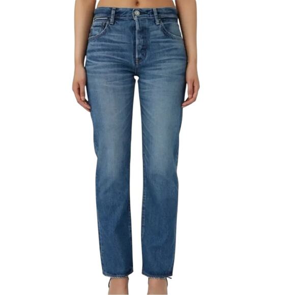 Moussy Vintage Straight Jeans Button Fly 30 Made in Japan New - Picture 1 of 5